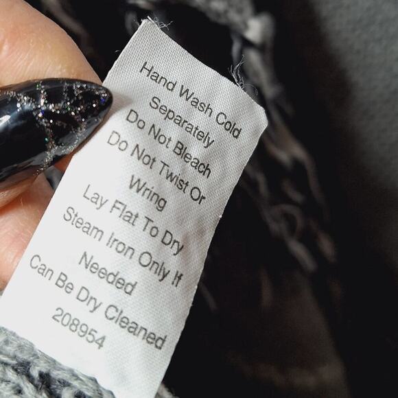 Cabi Prairie Long Duster Cardigan Sweater Fringe Boho Fringe Western 974 Medium - Picture 10 of 11